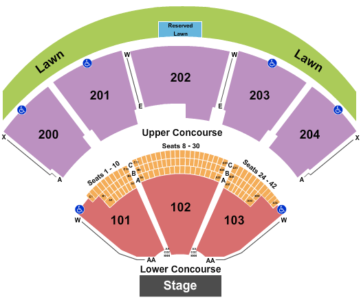 Shoreline Amphitheatre Tyler Childers Seating Chart